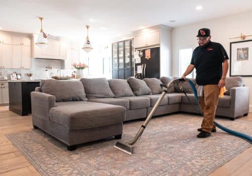 How We Cleaned Carpets for a Business: A Team Effort